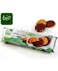 Produktabbildung: Aldi Bio Hafercookies mit Vollmilchschokolade 200 g