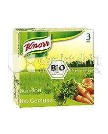 Produktabbildung: Knorr Bio Gemüse Bouillon 6 
