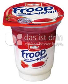 Produktabbildung: Müller Froop® Frucht auf Joghurt Erdbeere 150 g