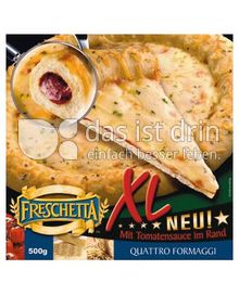 Produktabbildung: Freschetta XL Pizza Quattro Formaggi 495 g
