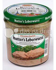 Produktabbildung: Mehlig & Heller Mutters Leberwurst 300 g