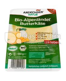Produktabbildung: Andechser Natur Bio-Alpenländer Butterkäse 50% 150 g