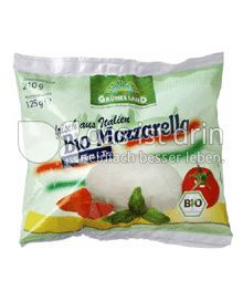 Produktabbildung: Grünes Land Bio Mozzarella 125 g