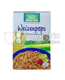 Produktabbildung: Grünes Land Bio Weizenpops 375 g