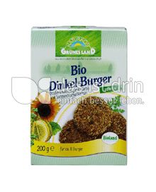 Produktabbildung: Grünes Land Bio Dinkelburger 200 g