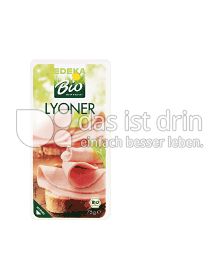 Produktabbildung: Bio Wertkost Bio Lyoner 75 g
