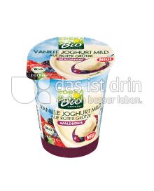 Produktabbildung: Bio Wertkost Bio Vanille Joghurt auf Roter Grütze Waldbeere 180 g