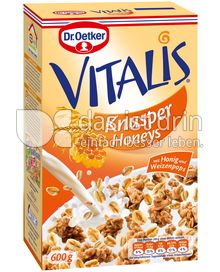 Produktabbildung: Dr. Oetker Vitalis Knusper Honeys 600 g