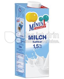 Produktabbildung: MinusL Laktosefreie H-Milch fettarm 1,5% Fett 1 l