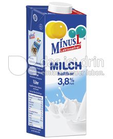 Produktabbildung: MinusL Laktosefreie H-Vollmilch 3,8% Fett 1 l