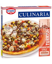 Produktabbildung: Dr. Oetker Culinaria Turkish Lahmacun Style 400 g