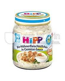 Produktabbildung: Hipp Hühnerfleischbällchen in Gemüse-Sauce 125 g