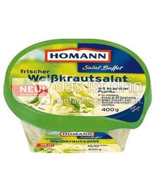 Produktabbildung: Homann Salat Buffet frischer Weißkrautsalat 400 g