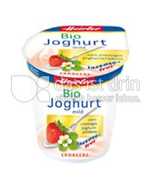 Produktabbildung: Heirler Bio Joghurt mild Erdbeere 150 g