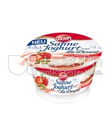 Produktabbildung: Zott Sahne-Joghurt La Dessert Erdbeer 150 g