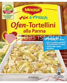 Produktabbildung: Maggi fix & frisch Ofen-Tortellini alla Panna 36 g