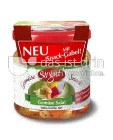 Produktabbildung: So gut! Gemüse Salat italienische Art mit Snack-Gabel 190 g