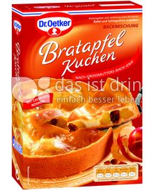 Produktabbildung: Dr. Oetker Bratapfel Kuchen 415 g