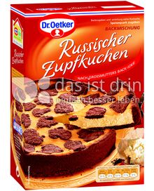 Produktabbildung: Dr. Oetker Russischer Zupfkuchen 670 g