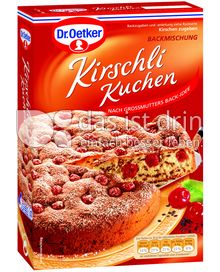 Produktabbildung: Dr. Oetker Kirschli Kuchen 435 g