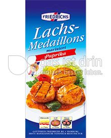 Produktabbildung: Friedrichs Lachs Medallions 160 g