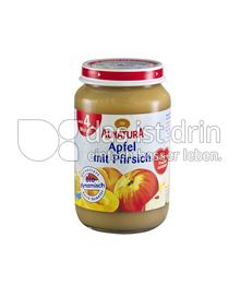 Produktabbildung: Alnatura Apfel mit Pfirsich 190 g
