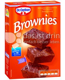 Produktabbildung: Dr. Oetker Brownies 456 g