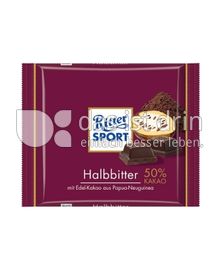 Produktabbildung: Ritter Sport Halbbitter 50% Kakao 100 g