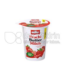 Produktabbildung: Müller Frucht Buttermilch Erdbeere 500 g
