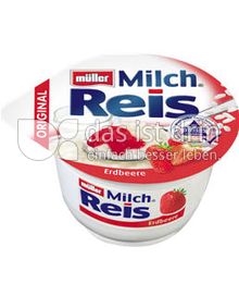 Produktabbildung: Müller Milchreis® Original Erdbeere 200 g