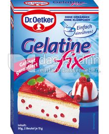 Produktabbildung: Dr. Oetker Gelatine Fix 30 g