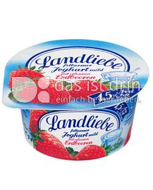 Produktabbildung: Landliebe Fruchtjoghurt Erdbeere 150 g