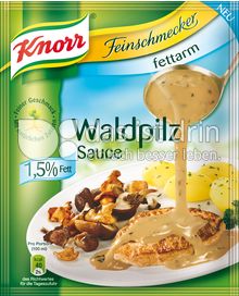 Produktabbildung: Knorr Feinschmecker Waldpilz Sauce fettarm 250 ml