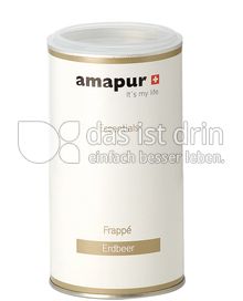 Produktabbildung: amapur Erdbeer Frappé 250 g