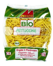 Produktabbildung: MOSNA  Die feine frische Pasta BIO FETTUCCINE kbA 500 g