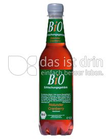 Produktabbildung: BiO Erfrischungsgetränk Holunder Cranberry Geschmack 0,5 l