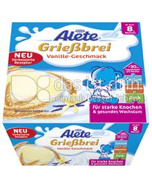 Produktabbildung: Nestlé Alete Grießbrei Vanille-Geschmack 400 g