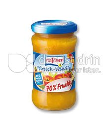 Produktabbildung: natreen Fruchtaufstrich Pfirsich-Vanille 225 g